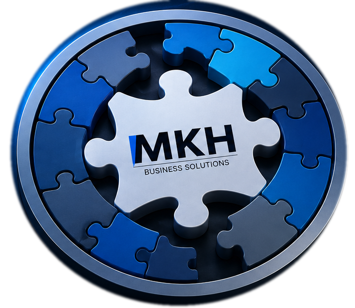 MKH Business Solutions puzzle logo